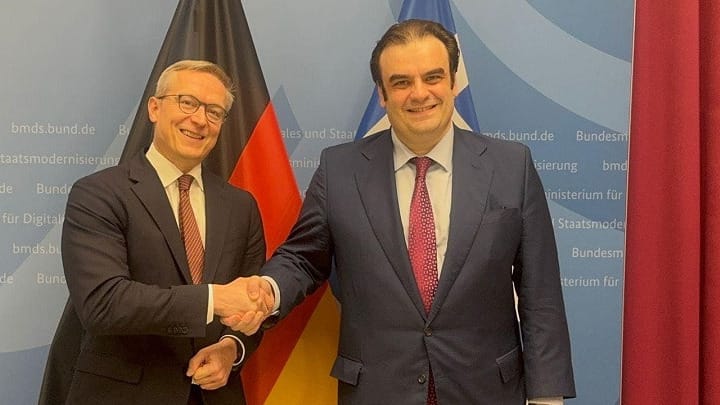 Σε εκδήλωση με θέμα το ελληνικό μοντέλο ψηφιακής μετάβασης στο Hertie School of Governance του Βερολίνου μίλησε ο Κυρ. Πιερρακάκης