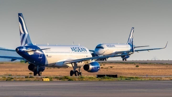 AEGEAN: Επιπλέον ακυρώσεις πτήσεων από και προς Τελ Αβίβ, Ερμπίλ, Βαγδάτη, Βηρυτό, Ντουμπάι, Ριάντ και Αμάν