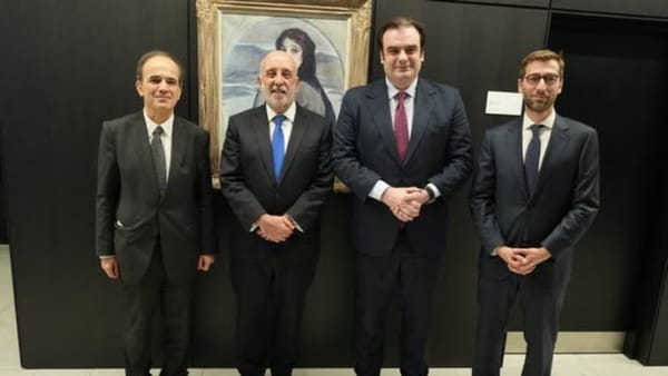 Συνάντηση Κυρ. Πιερρακάκη με τον διοικητή της Κεντρικής Τράπεζας της Ιρλανδίας