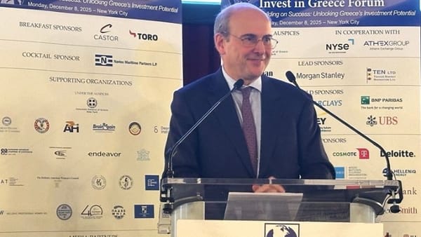 Κ. Χατζηδάκης: Πρόσκληση σε επιχειρήσεις από τις ΗΠΑ για επενδύσεις στην Ελλάδα - Δημοσιονομική σταθερότητα και μεταρρυθμίσεις οι πυλώνες της κυβερνητικής πολιτικής