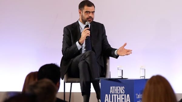 Π. Μαρινάκης: Έχει έρθει η ώρα να ανοίξει η συζήτηση για να καταργηθεί η ανωνυμία στο διαδίκτυο - Athens Alitheia Forum